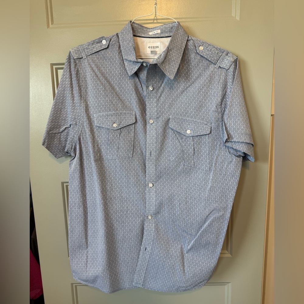Guess Epaulette Shirt